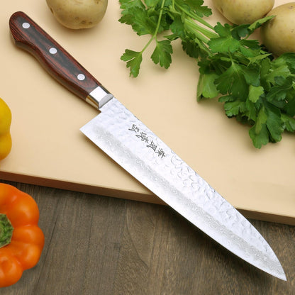 VG10 16 Layer Hammered Damascus Gyuto Japanese Chefs Knife (8.25'' (210Mm))6