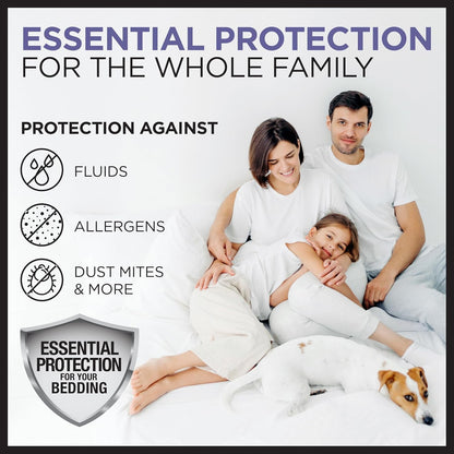 Essential Waterproof Mattress Protector, King6