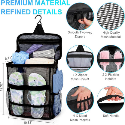 Dorm Room Essentials for College Students Girls Boys Guys, Large Capacity4