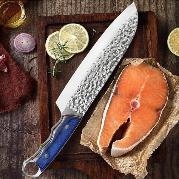 Meat Cleaver, Stainless Steel Kitchen Knives Professional Boning Forged Handmade Knife Santoku Fishing Kitchen Knives4