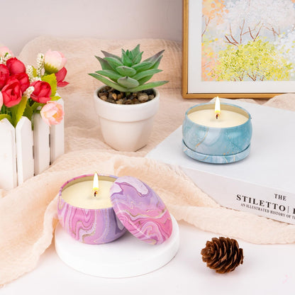Candles Gift Set for Women, Aromatherapy Candles for Home Scented 4 Pack, 80 Hours Long Lasting, Womens Gifts for Christmas, Birthday, Valentines Day7