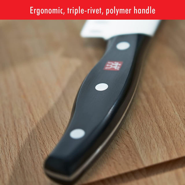 Twin Signature 7-Inch Chinese Vegetable Cleaver, Razor-Sharp, Made in Company-Owned German Factory with Special Formula Steel Perfected for Almost 300 Years, German Knife9