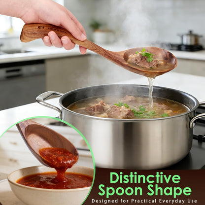 10-Piece Acacia Wood Cooking Utensil Set for Nonstick Cookware4