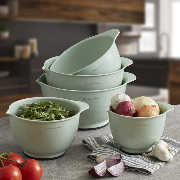 Kitchenaid Classic Mixing Bowls, Set of 5, Pistachio4