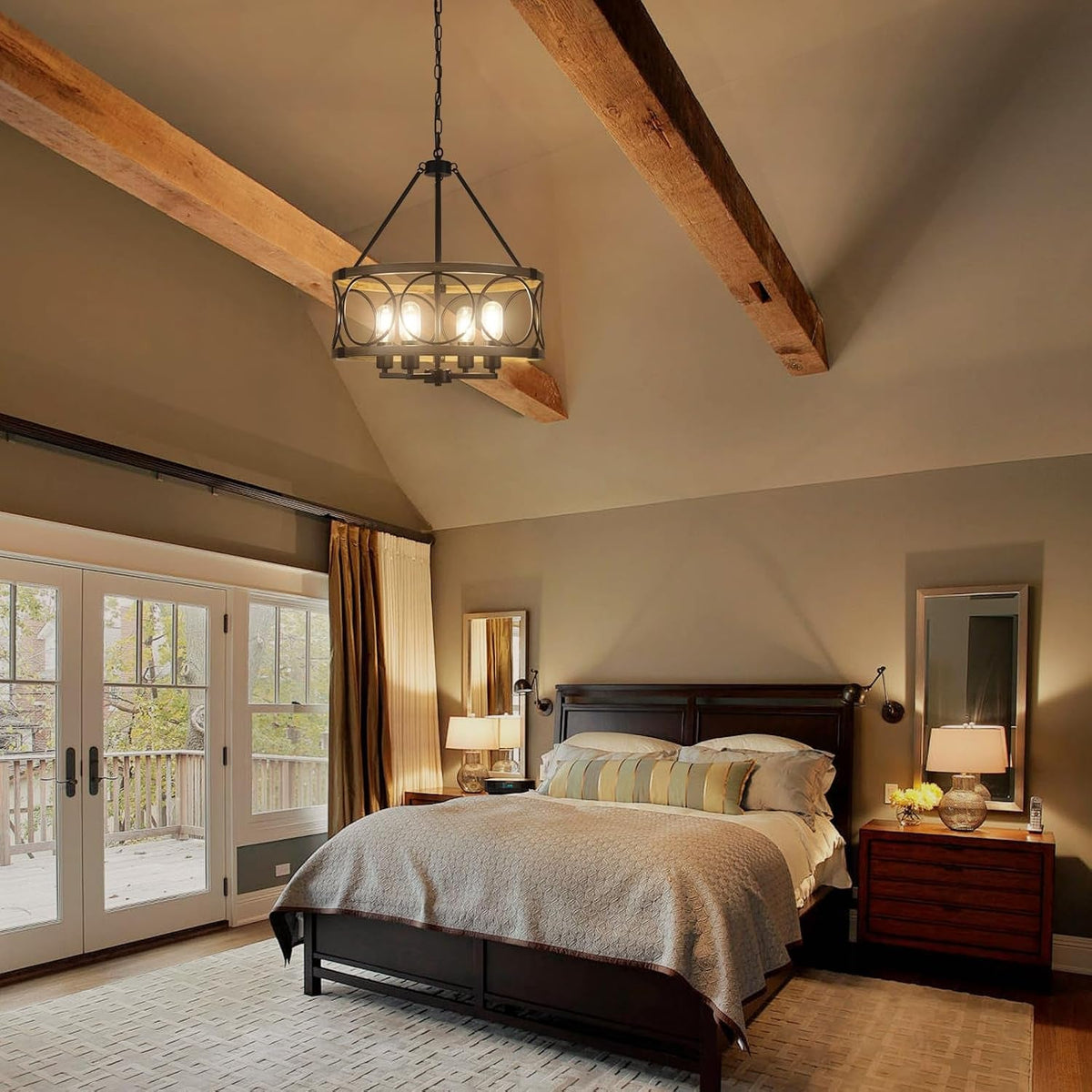4-light-farmhouse-chandelier-rustic-faux-wood-chandeliers-dining-room-light-fixture-round-pendant-light-hanging-kitchen-island-light-for-living-room-entryway-foyer-black-wood-grain
