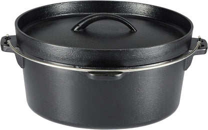 Pre-Seasoned Cast Iron 5-Piece Cookware Set, Oven Safe, Cooks Evenly, 14.17 X 12.2 X 10.63 In, Black2