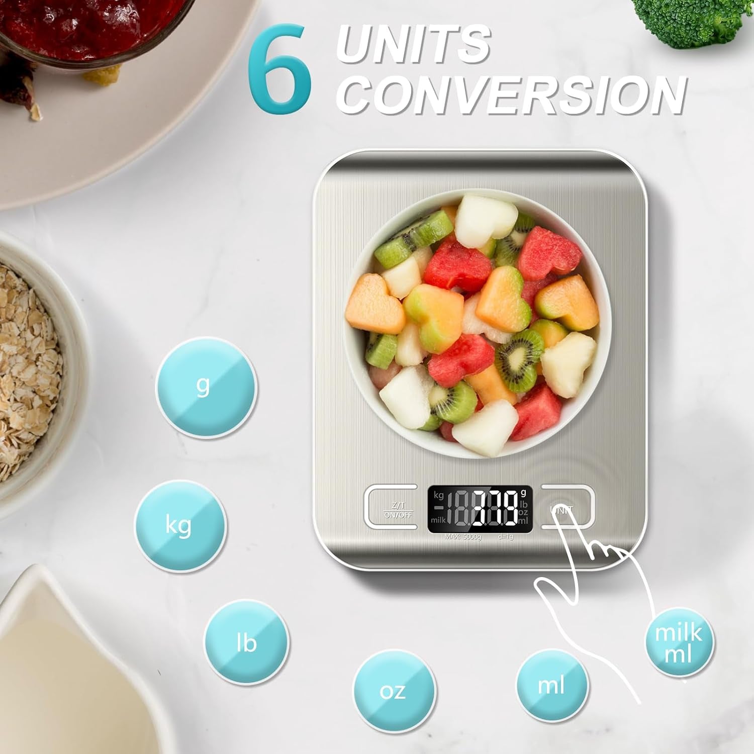 food-scale-11lb-kitchen-scale-with-6-units-tare-function-lcd-display-0-05oz-1g-stainless-steel-digital-food-scale-grams-and-ounces-for-baking-cooking-dieting-and-meal-prep-batteries-included-6-conversion-units-automatic-overload-low-battery-warning-modes-2-aaa-batteries-for-baking-cooking-dieting-and-meal-prep