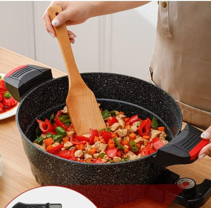 7L Capacity Micro Pressure Cooker Instant Heatint Electric Cooking Pot Household Non-Stick Maifan Stone Hotpot Boiler Steamer2