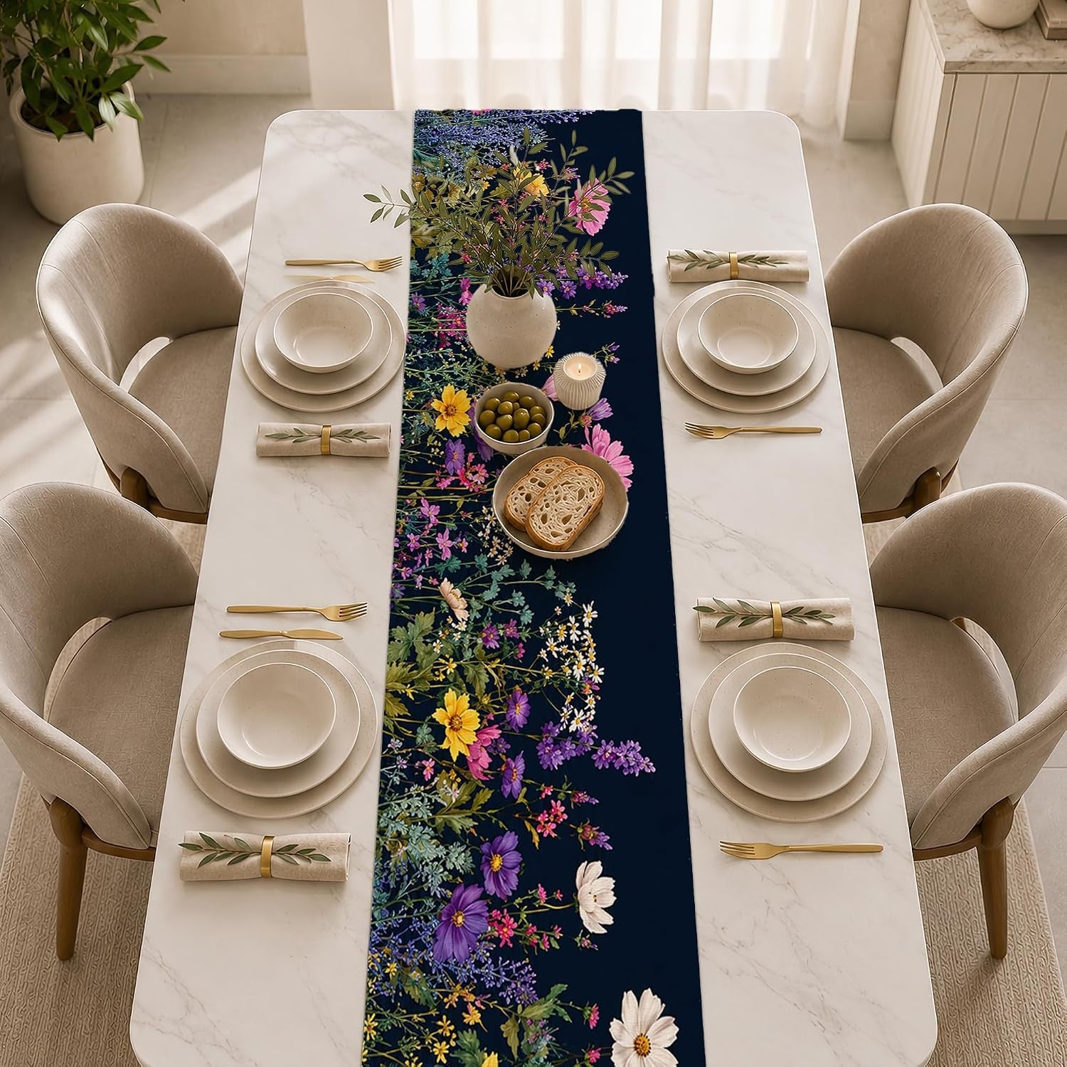 wildflower-spring-floral-table-runner-garden-flowers-washable-kitchen-dining-table-runner-for-home-party-decor-indoor-outdoor-dresser-scarf