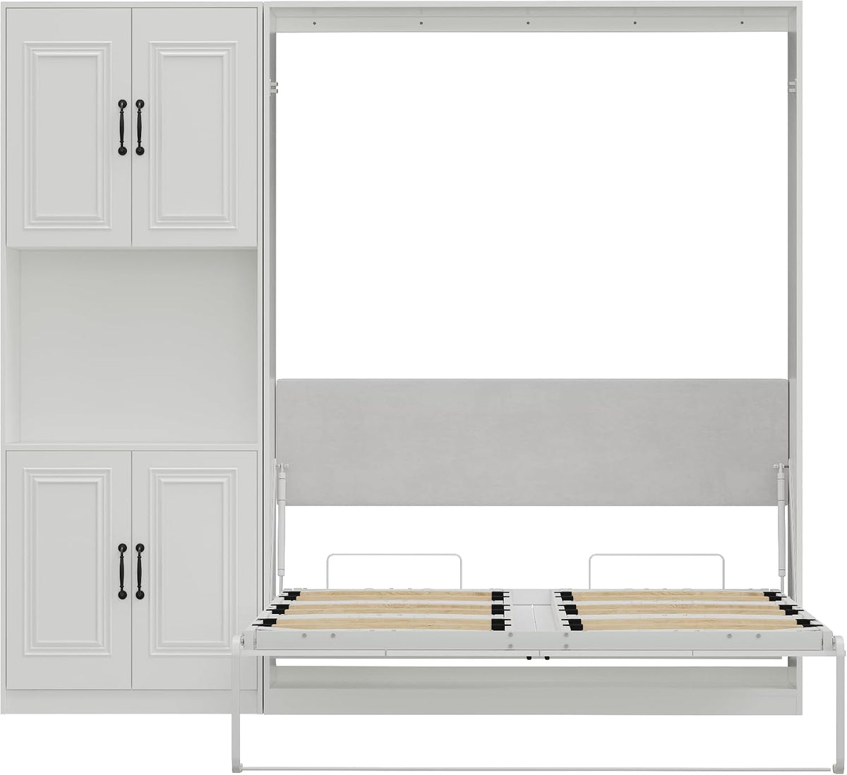 queen-murphy-bed-with-1-storage-cabinet-padded-headboard-concealed-vertical-wall-bed-featuring-hydraulic-struts-skirting-groove-securing-straps-suitable-for-guest-room-studio