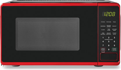 0.7 Cu. Ft. Countertop Microwave Oven, 700 Watts, New (Color : Red)1