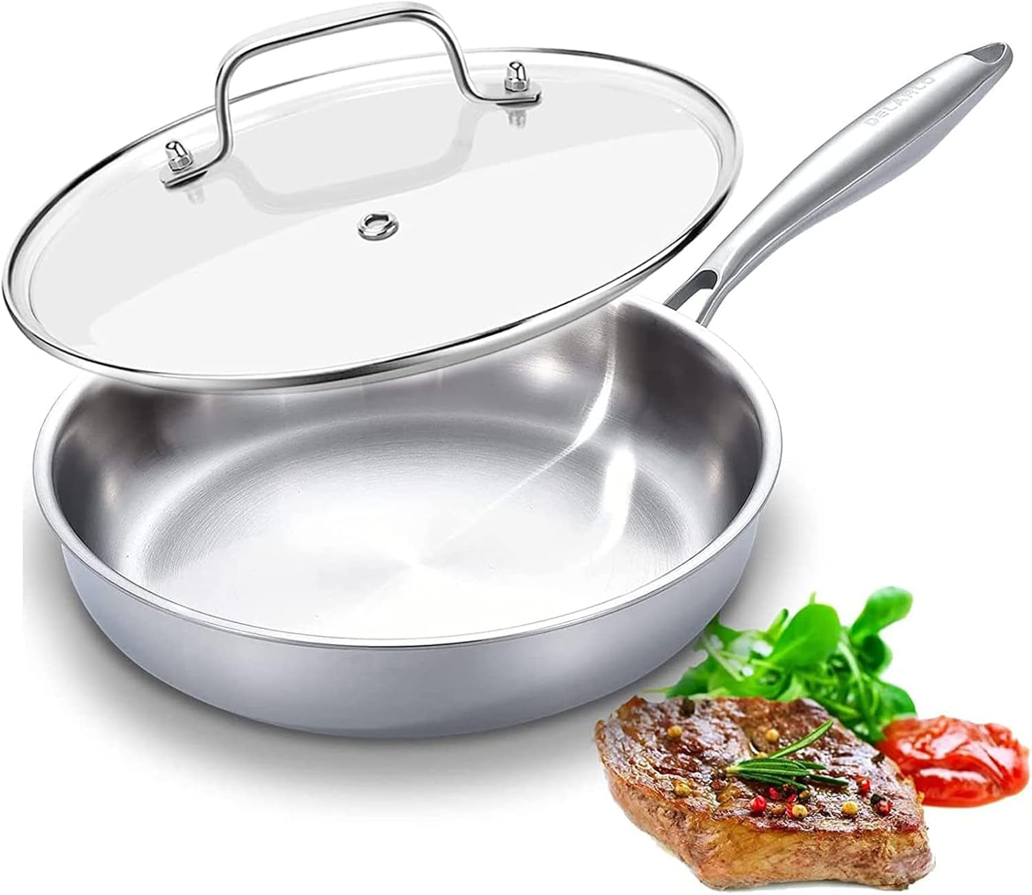 tri-ply-stainless-steel-pan-18-10-12-lids-nontoxic-durable-oven-safe-800-all-cooktops-compatible-fast-even-heat-pfoa-free-large-frying-pan-nontoxic-cookware