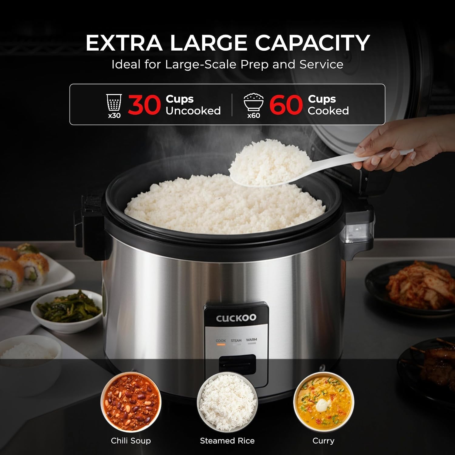 cuckoo-commercial-rice-cooker-and-warmer-60-cup-cooked-cr-3055-30-cup-uncooked-capacity-nonstick-inner-pot-3-cooking-modes-one-touch-operation-steam-cooking