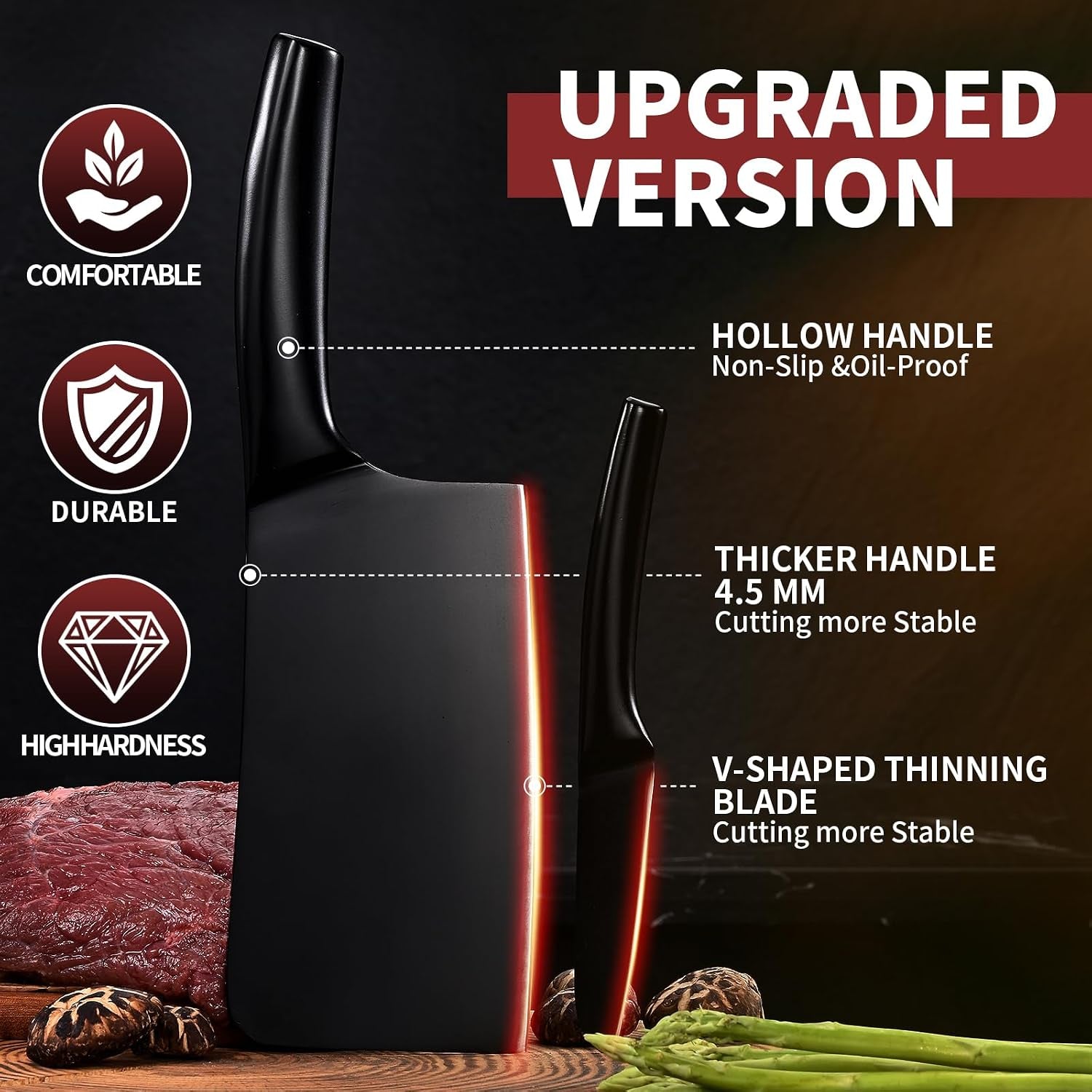 chopping-knife-and-fruit-knife-black-ti-coating-kitchen-knife-set-meat-bone-chopper-meat-knives-paring-knives-with-anti-slip-hollow-handle