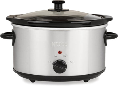 SC-4-25, Slow Cooker, 4 Quart, Silver1