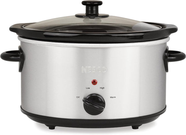 SC-4-25, Slow Cooker, 4 Quart, Silver1