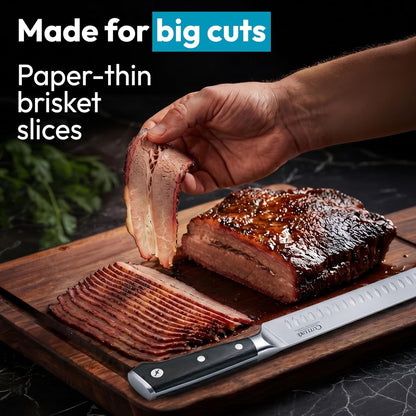 Carving Knife Set for BBQ & Brisket, 12" Slicing & 6" Boning Knife3