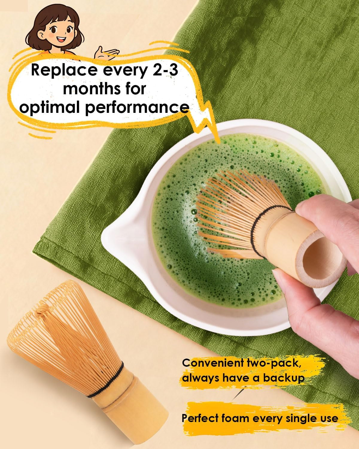 matcha-whisk-set-with-2-pack-bamboo-matcha-whisk-handcrafted-traditional-japanese-chasen-100-prong-matcha-stirrer-wisk-mixer-brush-for-authentic-matcha-tea-preparation