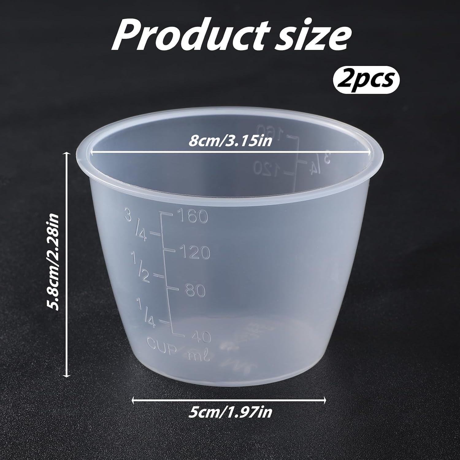 2-pieces-transparent-rice-measuring-cups-160ml-3-4-cup-rice-cooker-cups-plastic-double-scale-small-laundry-measuring-rices-cup-replacement-for-cooking-dog-cat-food-measurings