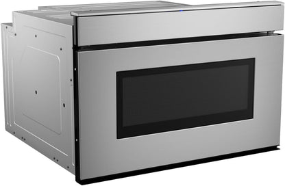 SMD2479JS 24 In. 1.2 Cu. Ft. Built-In Smart Microwave Drawer Oven | Easy Wave Open, 24-Inch, 1.2 Cubic Feet, 950 Watt, Works with Alexa Certified4