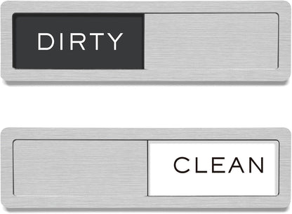 Clean Dirty Magnet for Dishwasher, Dishwasher Clean Dirty Sign | Dishwasher Magnet Clean Dirty Sign, Strong Magnet Non-Scratch Clean Dirty Magnet for Dishwasher, Easy to Read & Slide1