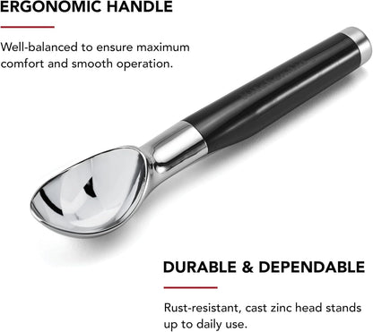 Kitchenaid Classic Ice Cream Scoop, 8.6 Inches, Black4