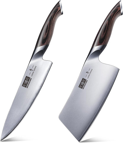 Ultra Sharp Japanese High Carbon Steel Vegetable Meat Cleaver & High-Class Chef'S Knife 8 Inch Professional Cooking Knife1