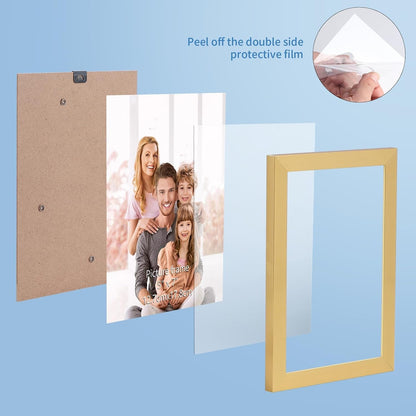 4X6 Picture Frame Gold, 4 X 6 Photo Frames Bulk for Wall Hanging or Tabletop Display, 18 Pack7