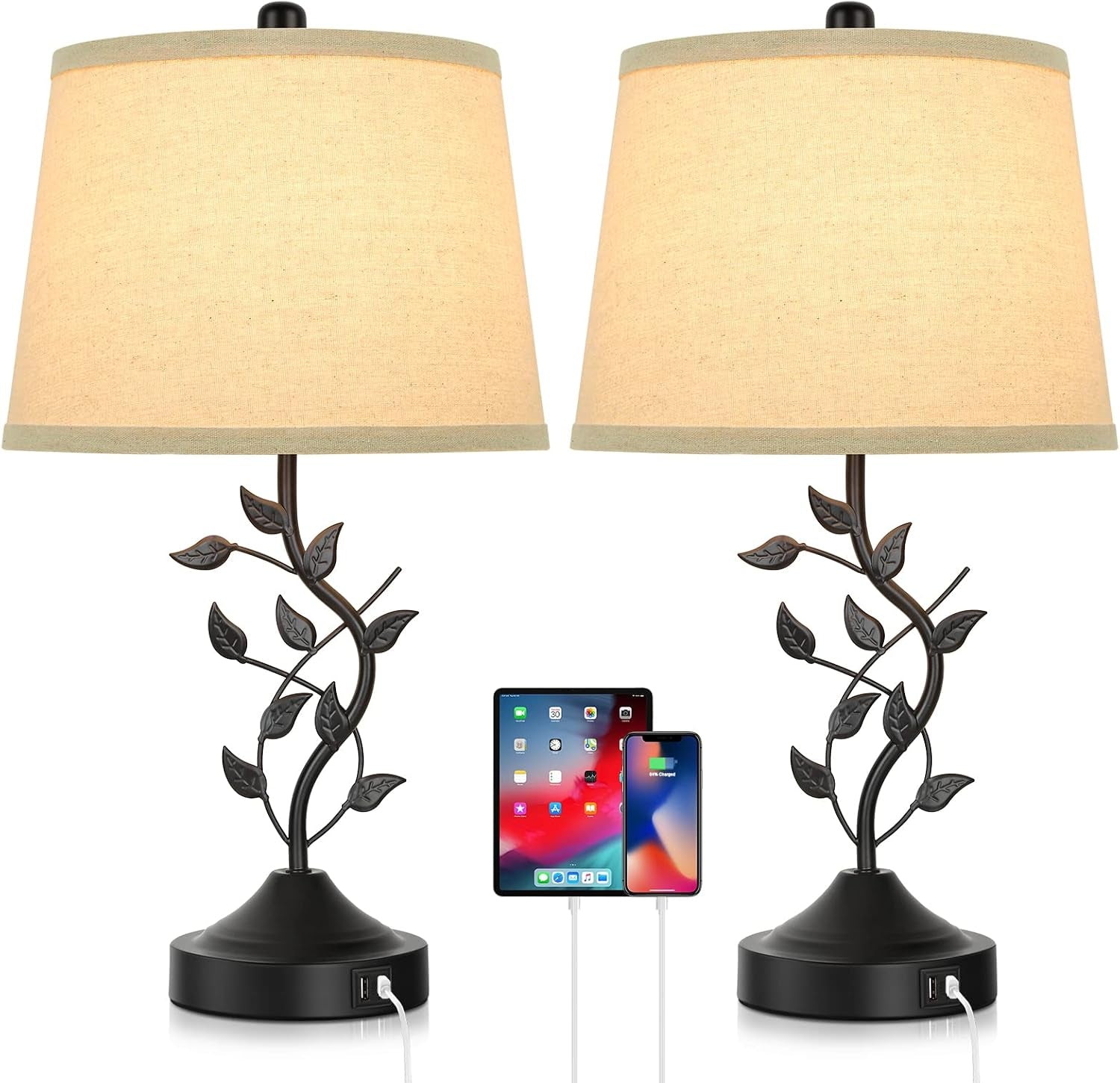 3-way-dimmable-touch-table-lamps-set-of-2-rustic-leaf-bedside-lamps