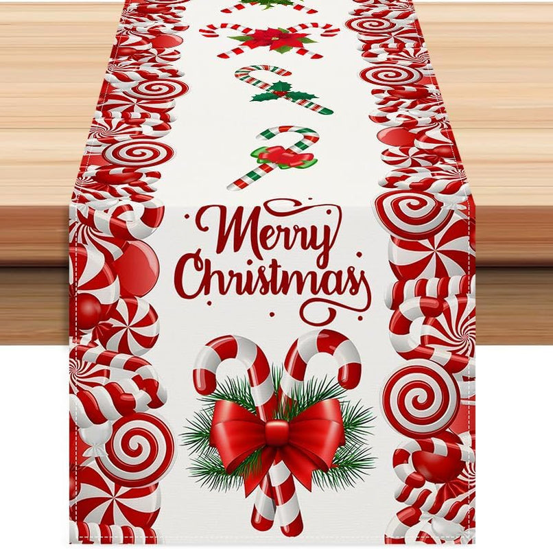 christmas-linen-red-and-white-candy-cane-christmas-table-runner-72-inches-long-seasonal-winter-christmas-xmas-holiday-farmhouse-style-table-decoration-red