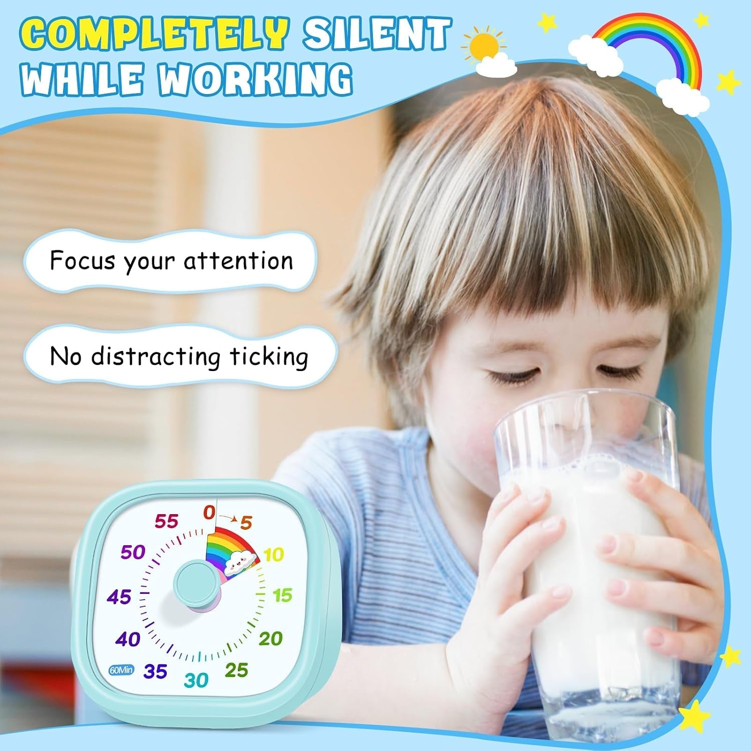visual-timer-for-kids-60-minute-countdown-silent-operation-timer-visual-rainbow-disk-timer-for-kids-adhd-toddler-loud-alarm-timers-for-classroom-kids-desk-time-management-tools-blue