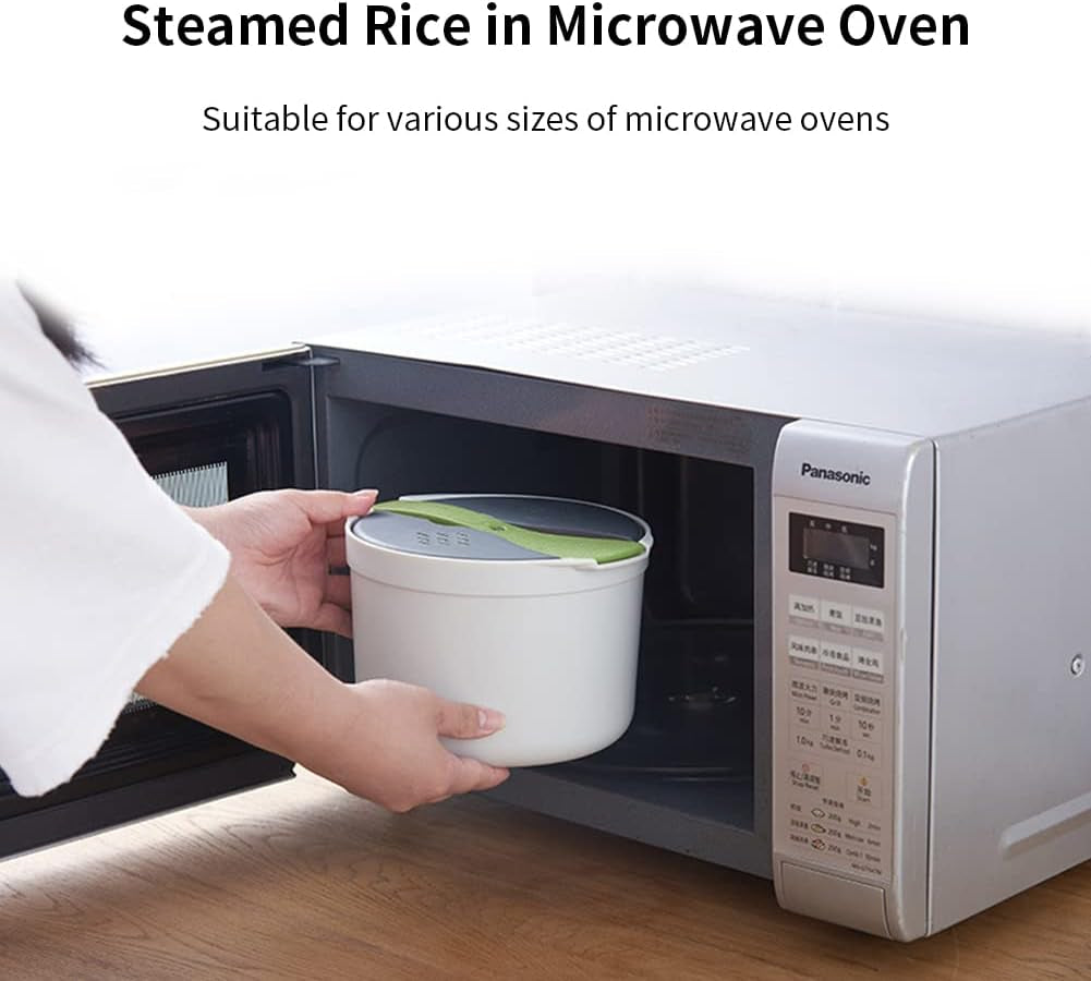 microwave-rice-cooker-2l-microwave-rice-steamer-pasta-cooker-food-grade-pp-microwave-rice-cooker-strainer-and-steamer-pot-set-4pcscolor-green-22351075