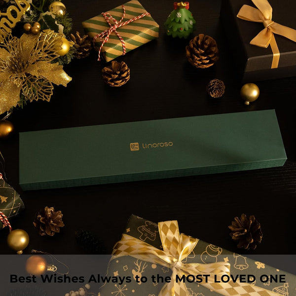 Santoku Knife 7 Inch Meat Kitchen Chef Knife with Premium Gift Box, Vegetables Knives High Carbon Stainless Steel Sharp Knife with Ergonomic Green Handle, Christmas Gifts for Women and Men6
