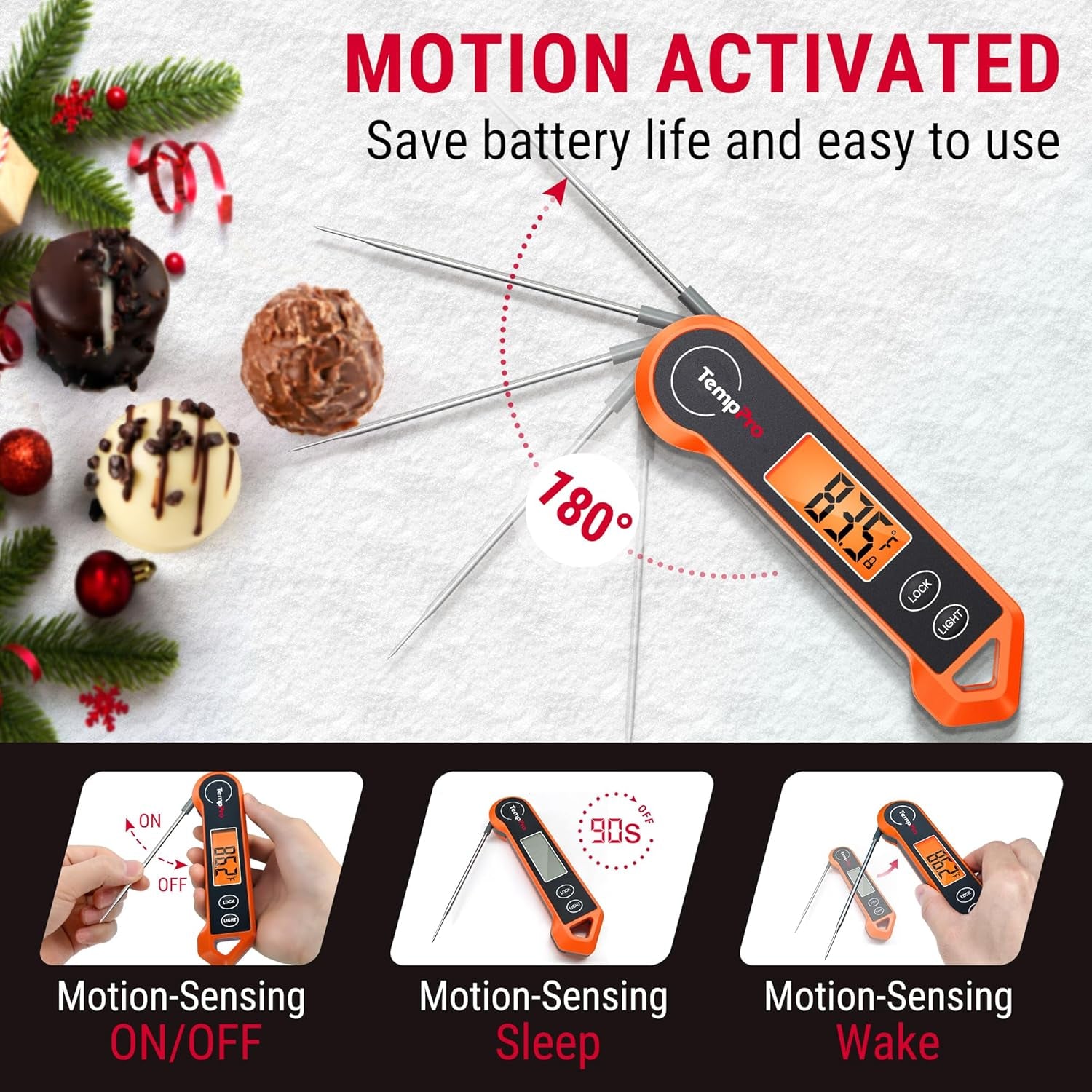 tp19h-1-sec-digital-meat-thermometer-for-cooking-instant-read-food-thermometer-with-motion-wake-for-bbq-grill-oil-fry-candy-gifts-for-men-dad-husband-previously-thermopro