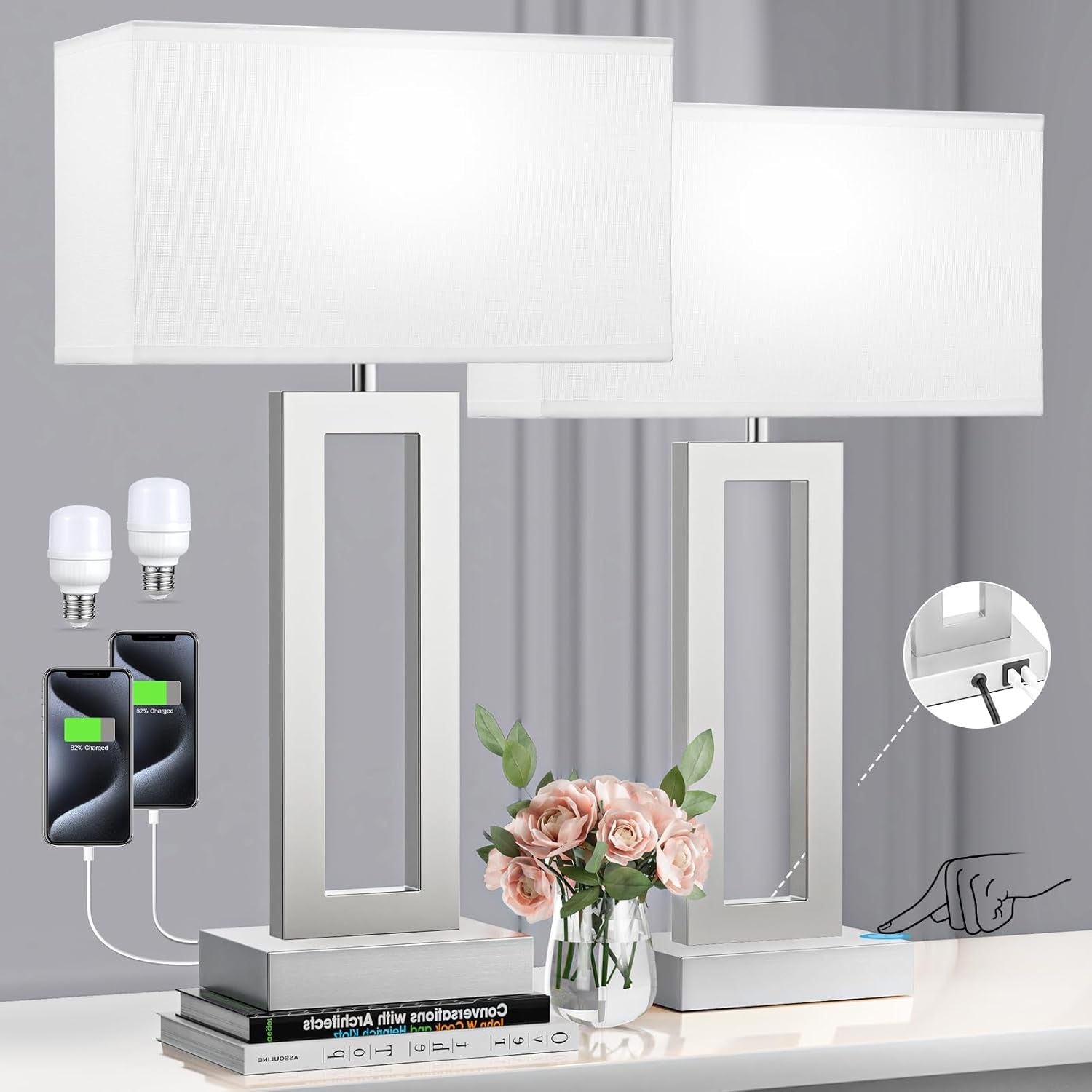 22-tall-bedroom-lamps-for-living-room-touch-brushed-nickel-bedside-lamps-with-usb-c-a-3-way-dimmable-lamp-for-nightstand-modern-night-stands-lamps-for-end-tableswhite-silver