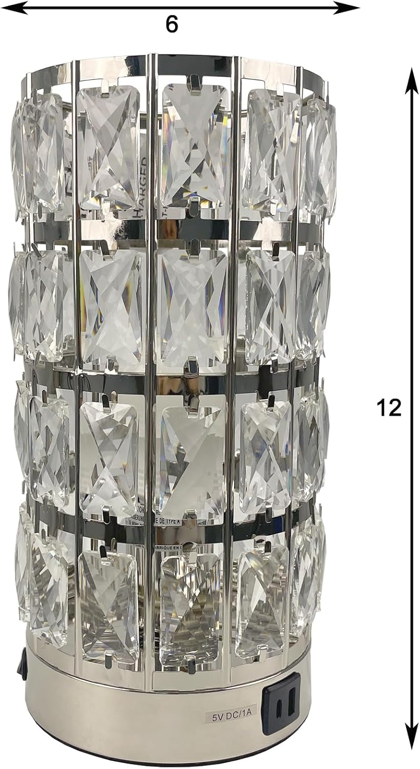 cylinder-crystal-table-lamp-chrome-warm-glow-usb-ports-led-bulb