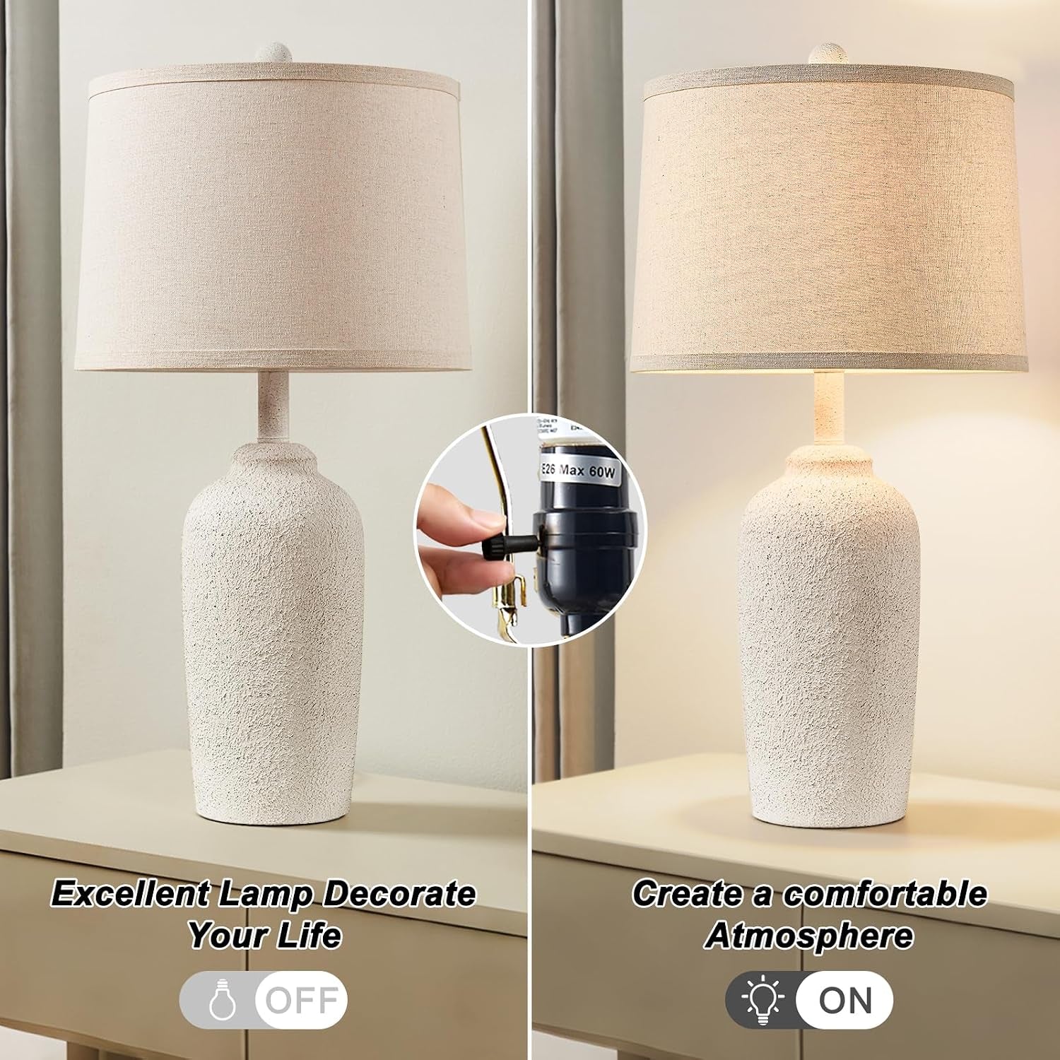 farmhouse-table-lamp-for-living-room-stone-like-bedside-lamp-for-bedroom