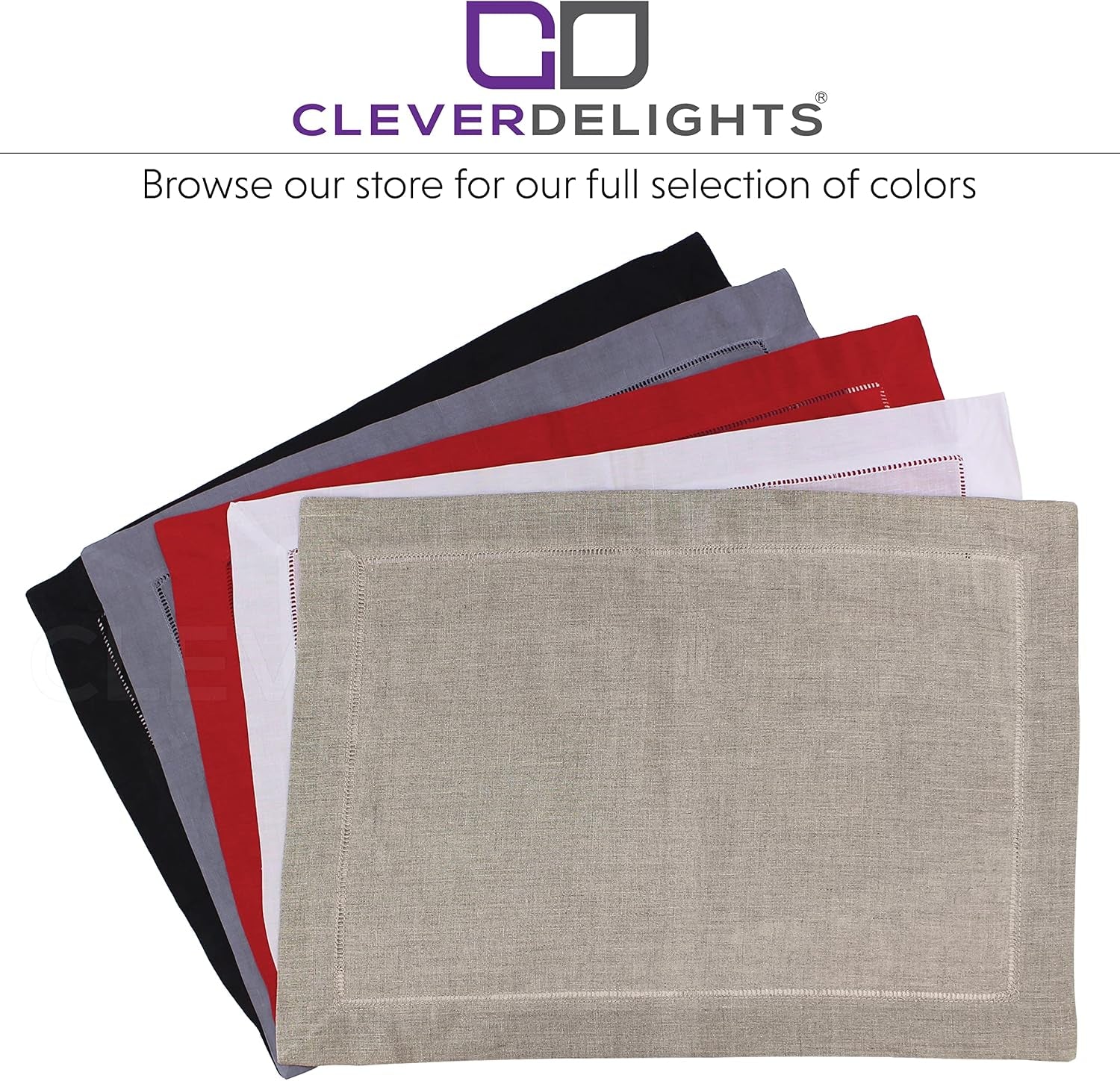 14-x-20-hemstitched-placemats-55-linen-45-cotton-blend-dining-kitchen-table-linens-6-slate