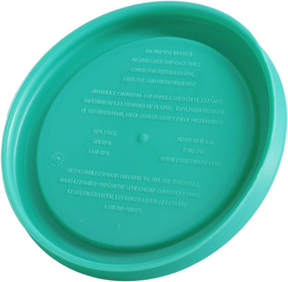 7202-PC (1-Cup) Green Food Storage Lid (4-Pack) - Made in USA | Bpa-Free Plastic | Spill-Reducing Closure | Lightweight Construction | Kitchen Organization4