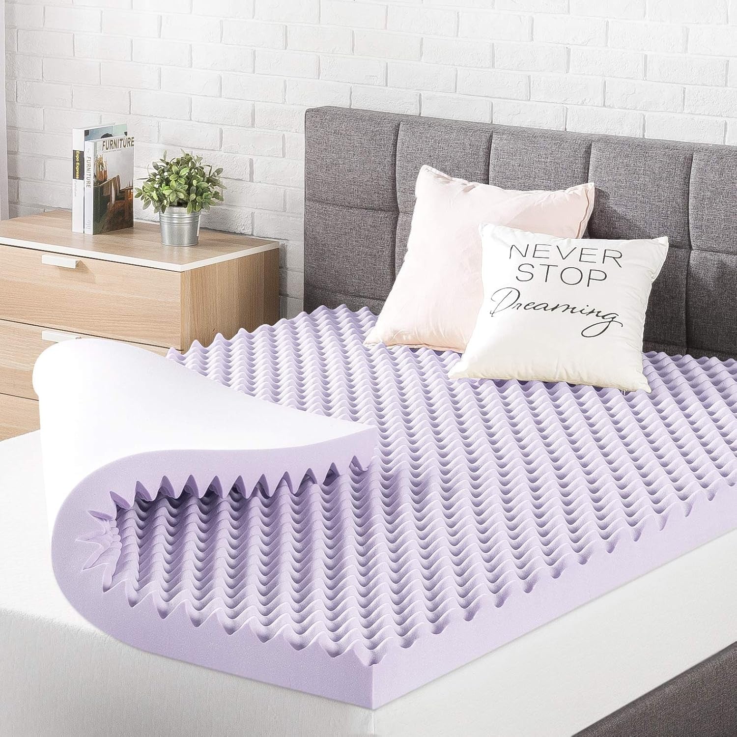 3-inch-egg-crate-memory-foam-mattress-topper-with-soothing-lavender-infusion-certipur-us-certified-dorm-essentials-twin