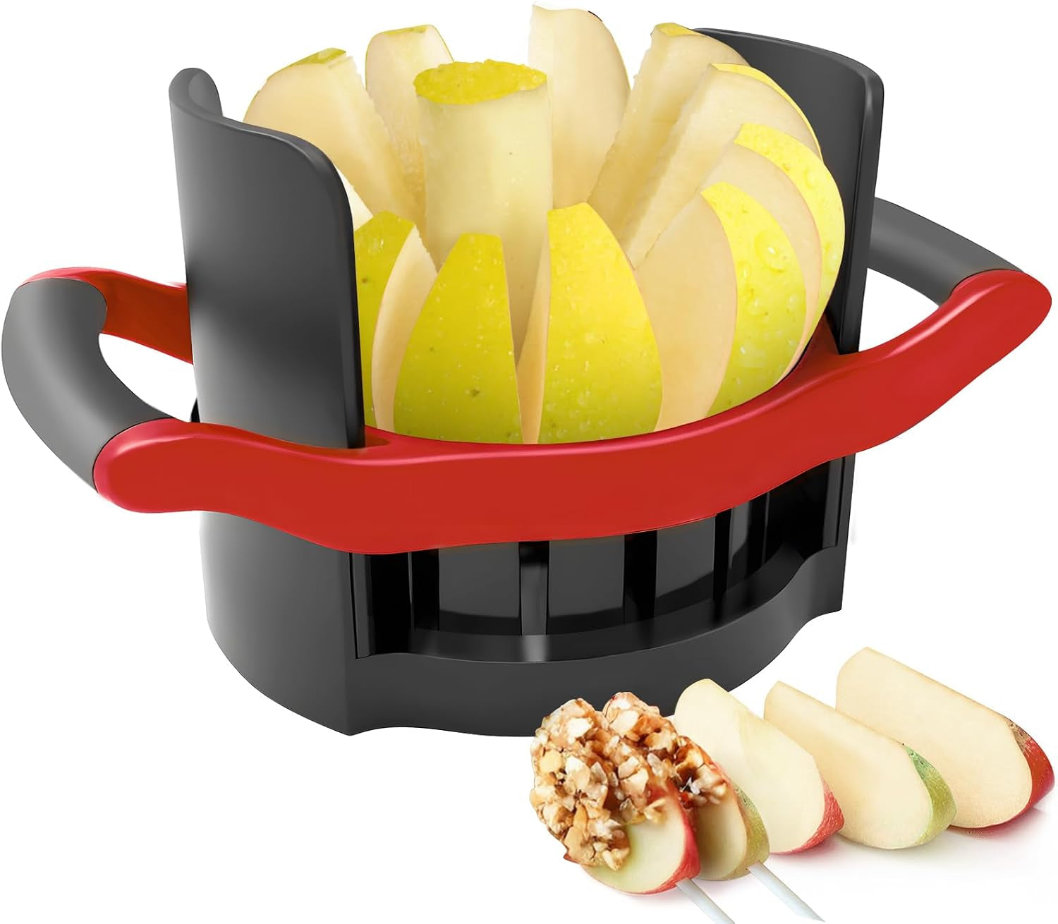 newness-5-12-in-large-apple-slicer-cut-12-thin-slices-all-the-way-through-heavy-duty-stainless-steel-apple-corer-slicer-for-fruits-vegetables-dishwasher-safe