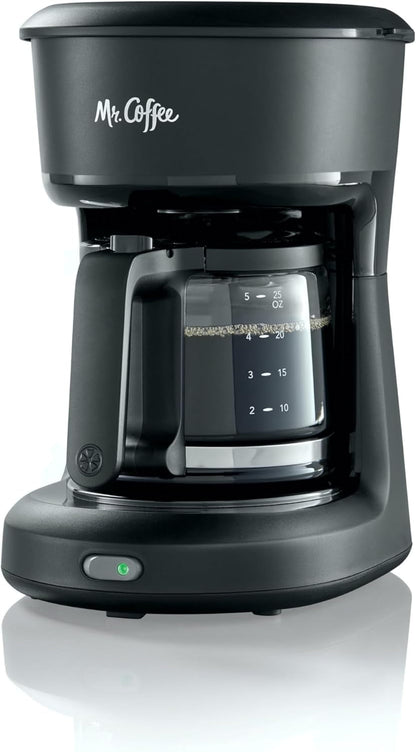 Mr. Coffee® 5-Cup Mini Brew Switch Coffee Maker, Black1