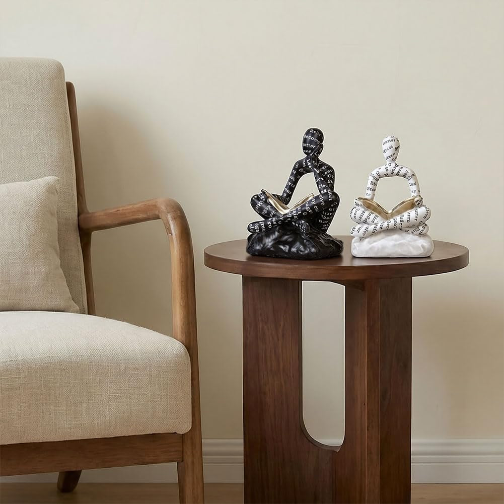book-ends-for-heavy-books-set-of-2-modern-abstract-thinker-book-ends-for-shelves-and-desk-resin-with-non-slip-pads-bookends-for-shelves-modern-black-white-office-decor-bookends
