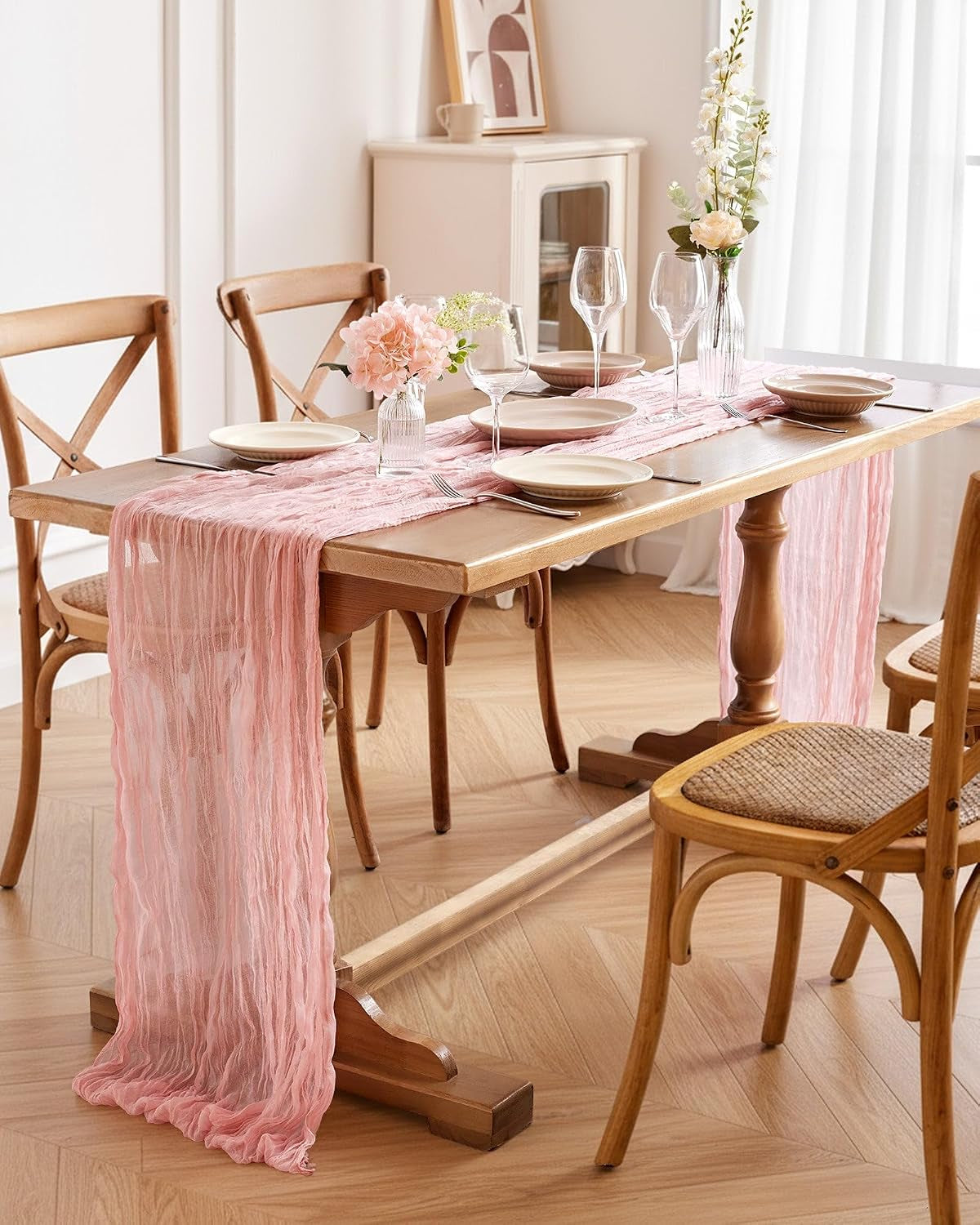 2-pack-cheesecloth-table-runner-120-easter-spring-boho-gauze-table-cloth-decorations-for-party-baby-shower-wedding-and-farmhouse-fabric-room-decor-dusty-pink-easter-spring-party-wedding-baby-shower-boho-decor-gauze-table-runner