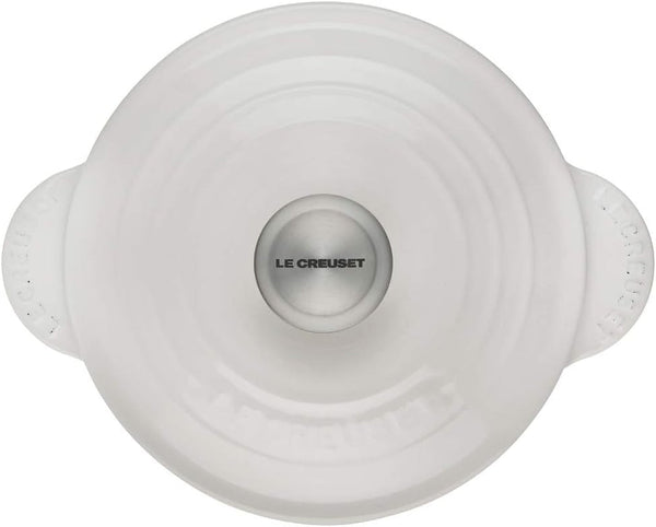 Le Creuset Enameled Cast Iron Rice Pot & Stoneware Insert, 2.25 Qt., White3