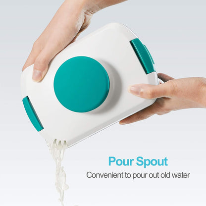 Adjustable Tofu Press with Marinating Lid, Dishwasher Safe, BPA Free | Adjustable Press for Any Thickness, Tofu Cheese Paneer, Evenly, No Crack, Marinate, No Mess, Hands-Free, save Paper Towels3