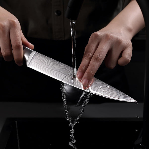 Chef Knife, 8 Inch High Carbon Stainless Steel Sharp Kitchen Knife with Ergonomic Handle, Gift Box for Family & Restaurant11