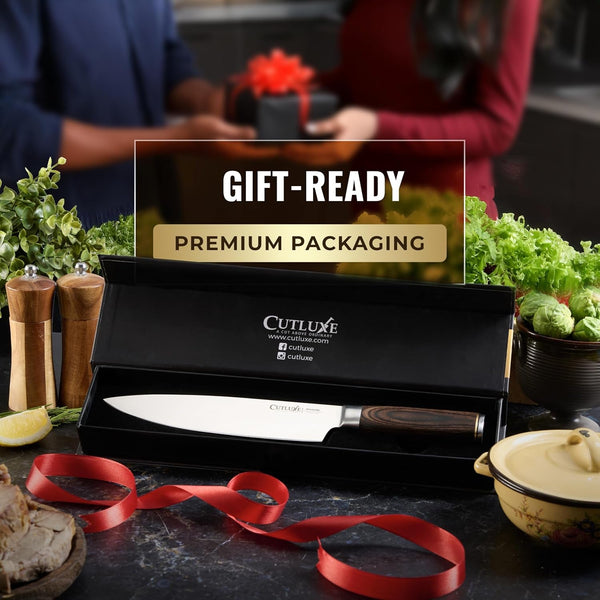Chef Knife 8" Japanese Kitchen Knife – High Carbon Steel, Full Tang7