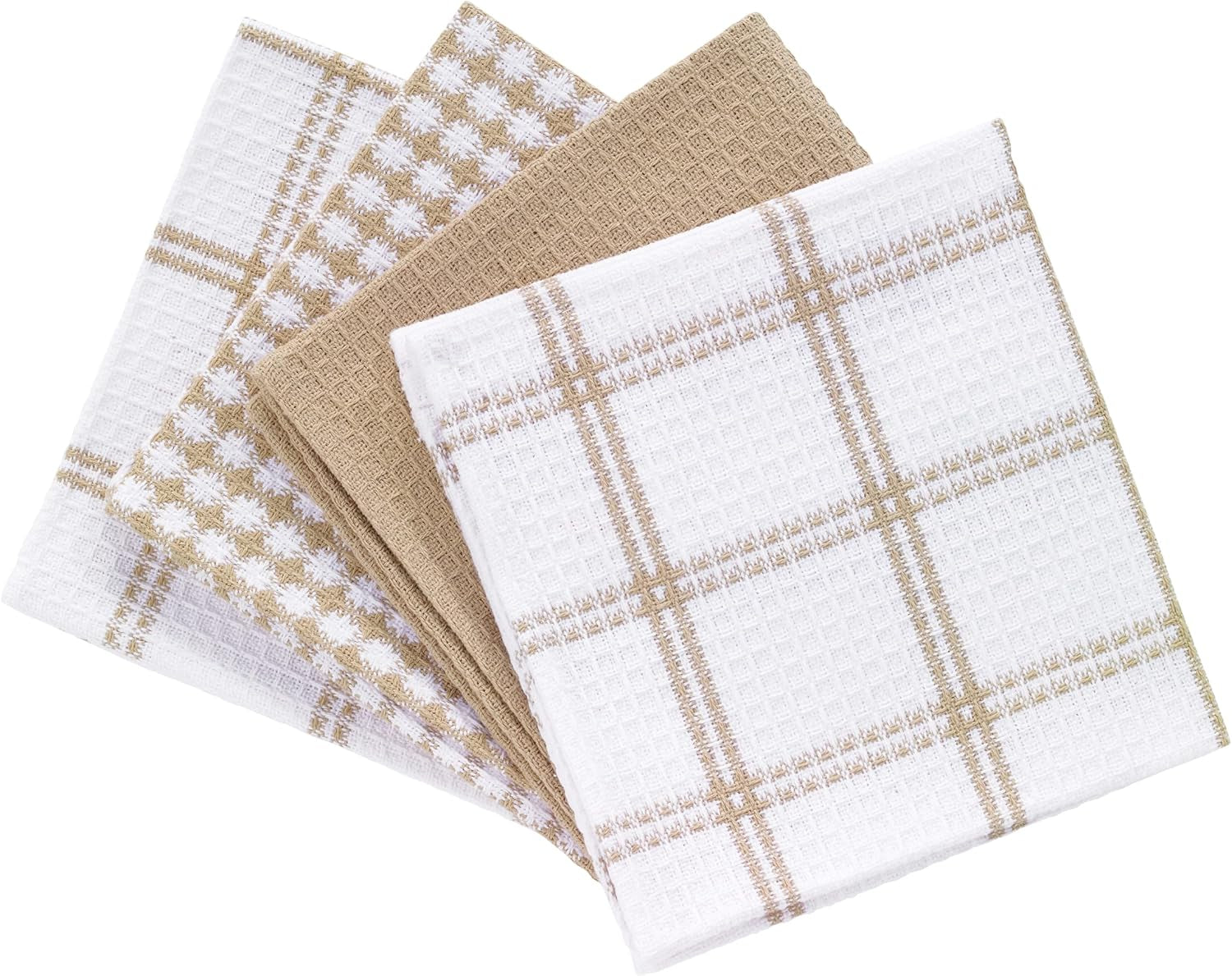 premium-waffle-dish-cloths-highly-absorbent-super-soft-long-lasting-100-cotton-12x13-towel-for-cleaning-drying-4-pack-sand