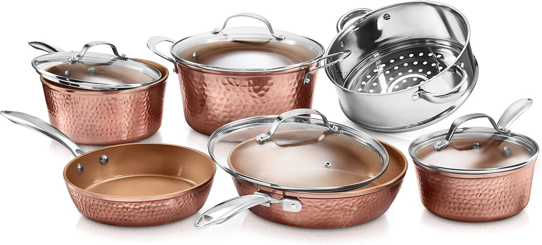 hammered-collection-pots-and-pans-10-piece-premium-ceramic-cookware-set-with-triple-coated-ultra-nonstick-surface-for-even-heating-oven-stovetop-dishwasher-safe